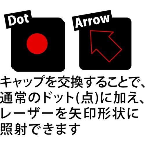 赤色レーザーポインター