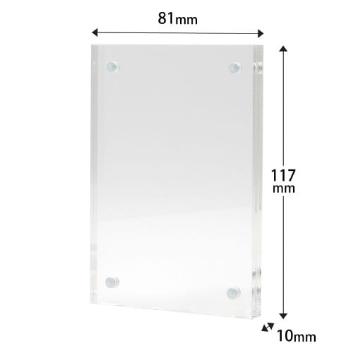 アクリルマグネットフレーム名刺