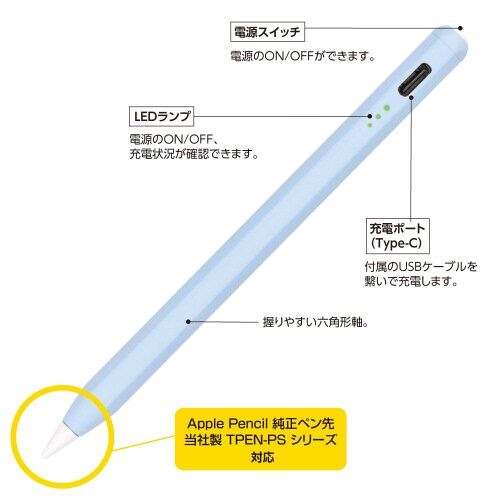 IPAD専用充電式タッチペン
