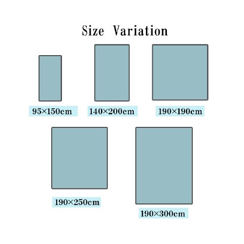 フォース BK 190×250cm