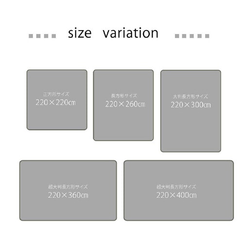 大判ドーク BR 220×220cm