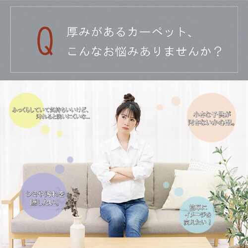 敷カバー 撥水モデルノ GN 193×243cm