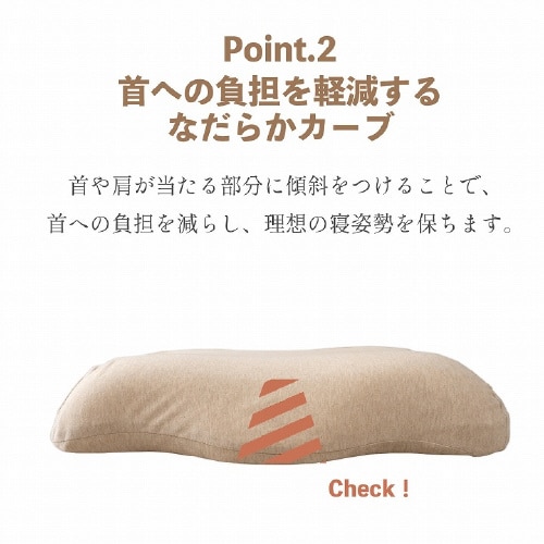 首やすらぎ枕 − 31×51cm