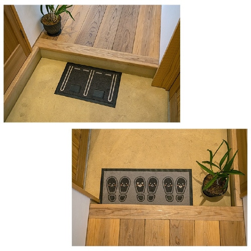 靴置きマット アシアト 30×45cm