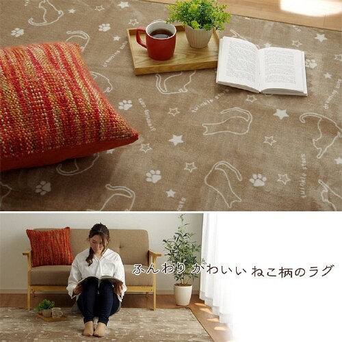 ツインクルキャット BR 200×300cm