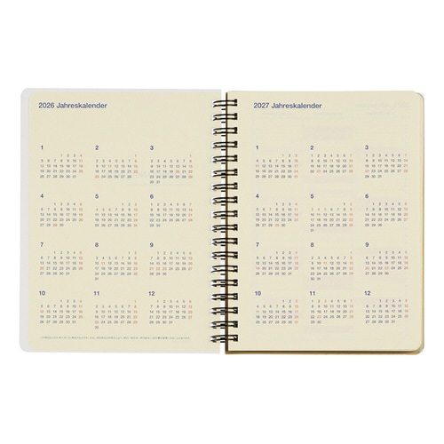 2026ダイアリー L ダークブルー