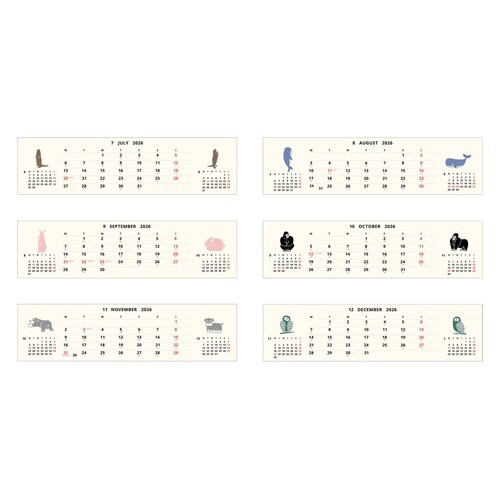 2026卓上カレンダー ブレイクタイム