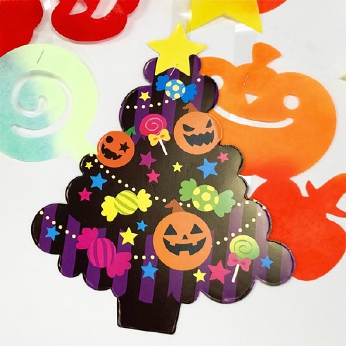 プレゼントハロウィンプリーツハンガー