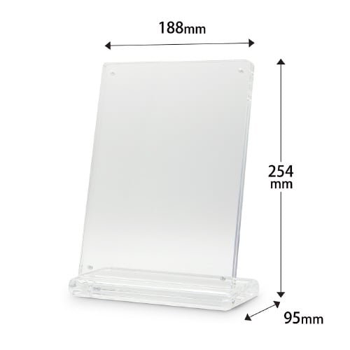 アクリルスタンドプレミアL型A5縦