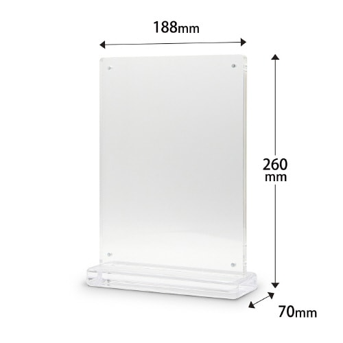 アクリルスタンドプレミアT型A5縦