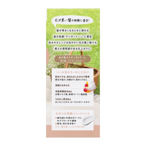 リーゼ 泡カラー シュガーピンク