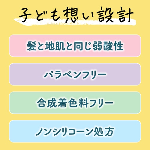 メリットキッズ 泡で出てくるシャンプー ポンプ