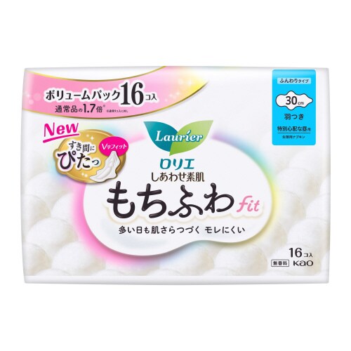 ロリエもちふわ 特別心配な昼用30cm Wつき16