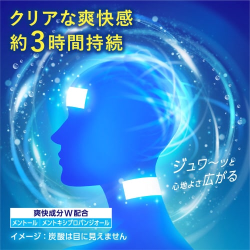 めぐりズム 炭酸ジェル ヘッド&ネック 6枚