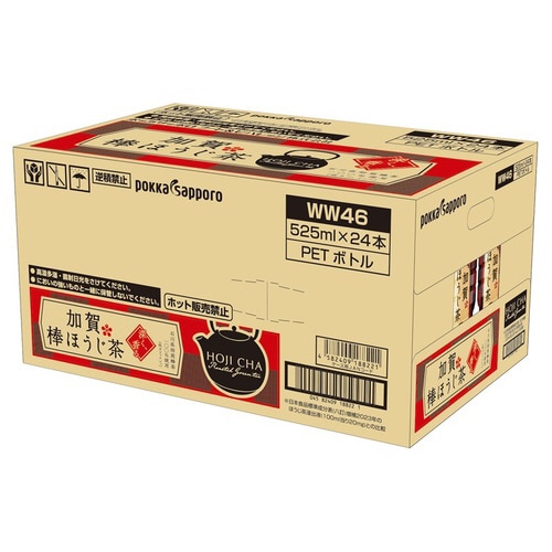 加賀棒ほうじ茶 525ml 24本