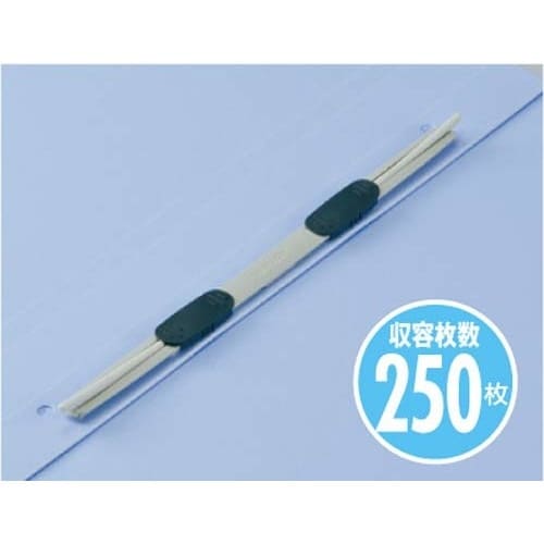 フラットファイル<PPワイド> A4縦 灰 10冊