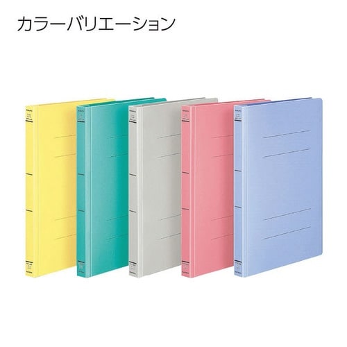 フラットファイル<PPワイド> A4横 青 10冊