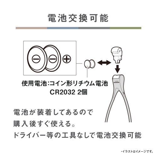 LED ネックライト ダスティーブルー