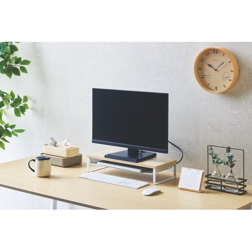 MDF机上台・スリム<500×200・棚付>