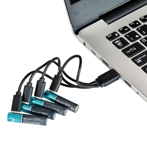 単4形電池 リチウム 充電式 4本セット