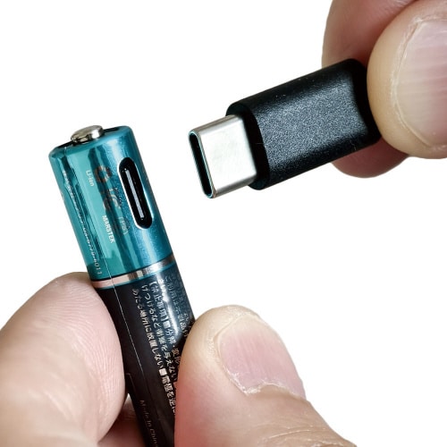 単4形電池 リチウム 充電式 4本セット
