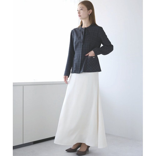 ジャケットAJ0295グレイ×ブラウン21号