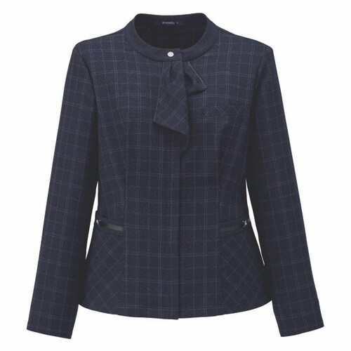 ジャケットAJ0295ネイビー×ライム9号