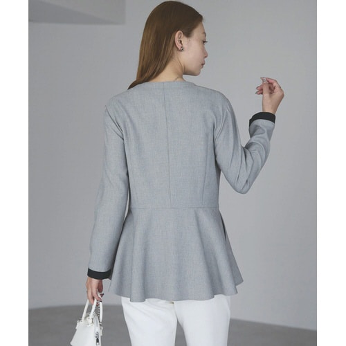 ジャケットBCJ0127グレイ7号