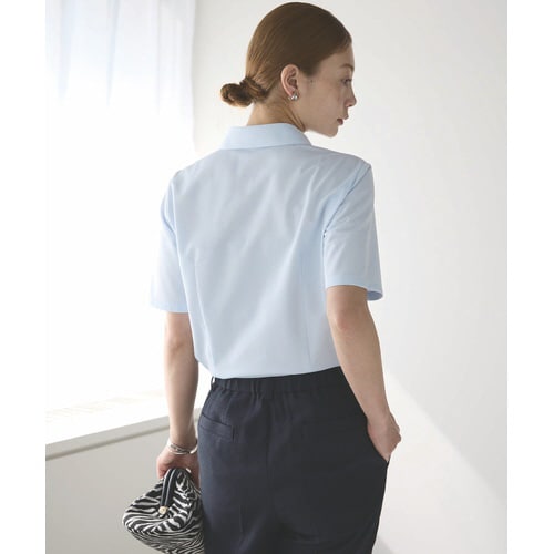 ブラウスRB4567ブルー9号