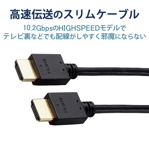 HDMIケーブル 仕様固定 1.5m ブラック