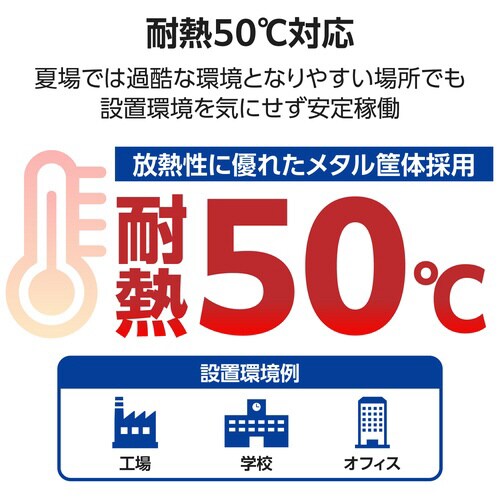 PoEインジェクター 10Gマルチギガ 黒