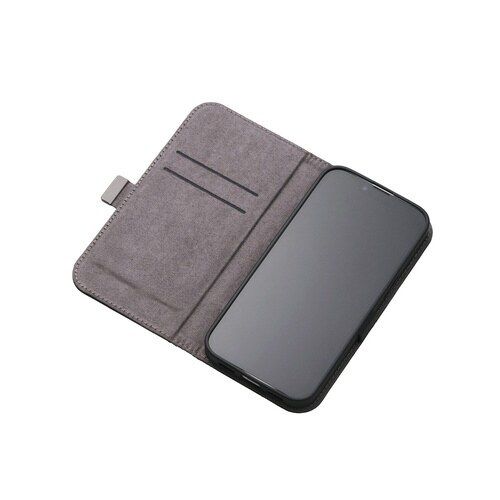 iPhone16e 手帳型ケース ブラック