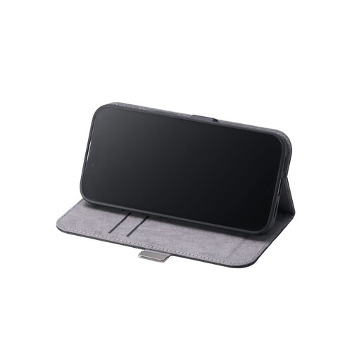 iPhone16e 手帳型ケース ブラック