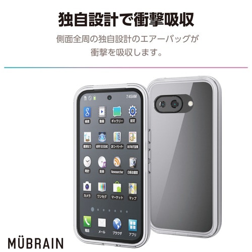 GooglePixel 9a ケース軽量 ホワイト