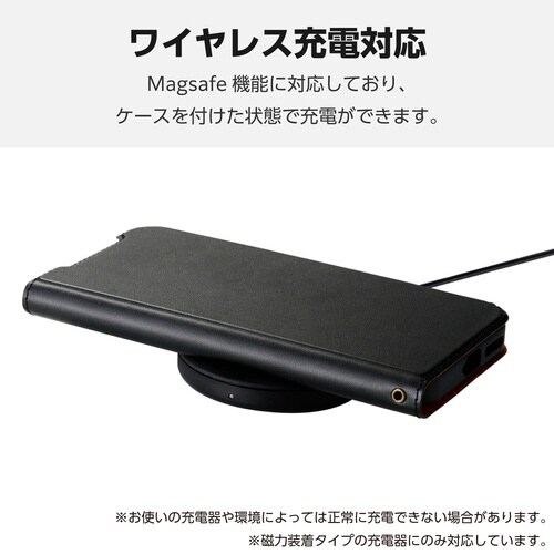 GooglePixel9a レザーケース ブラック