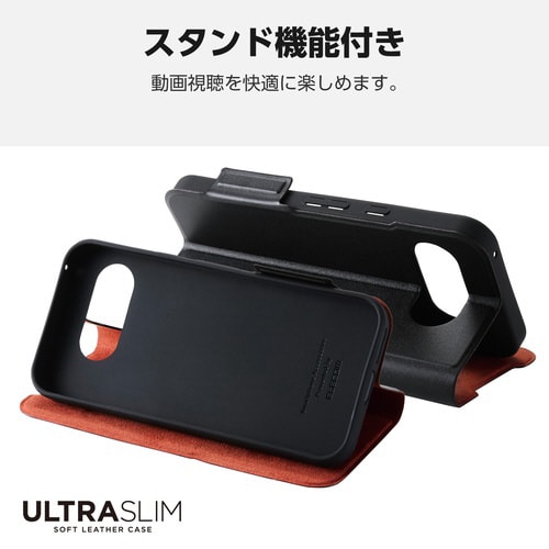 Google Pixel 9a 手帳型ケース 黒