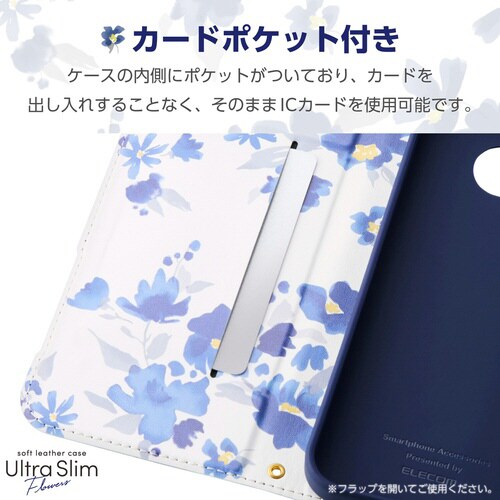 Google Pixel 9a 手帳型ケース 青