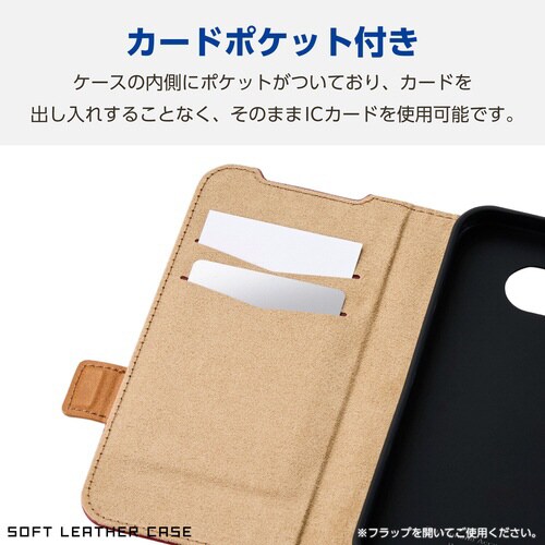 GooglePixel 9a 手帳型ケース レッド