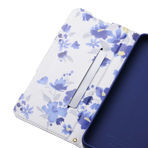 AQUOS wish5 レザーケース 超軽量 青