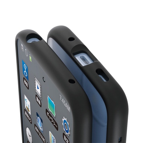 AQUOS wish5 薄型ケース 黒