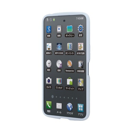 AQUOS wish5 薄型ケース ブルー