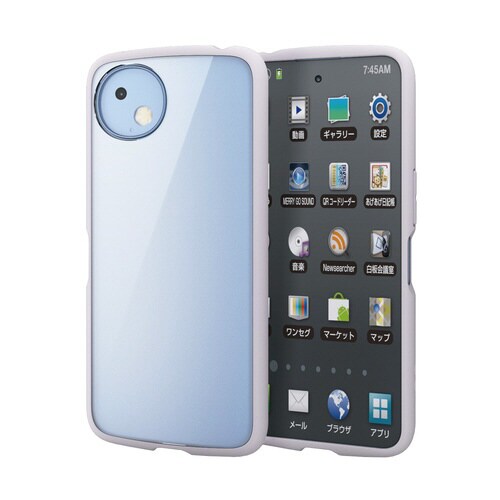 AQUOS wish5 薄型ケース ラベンダー