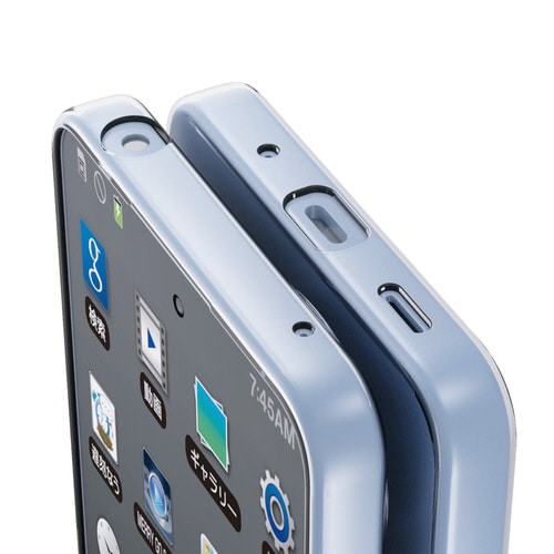 AQUOS wish5 ソフトケース クリア