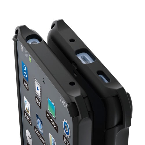 AQUOS wish5 衝撃吸収ケース ブラック