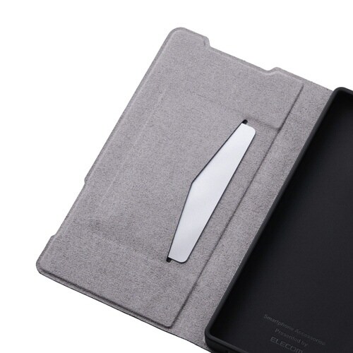 AQUOS R10 ケース レザー 超軽量 青