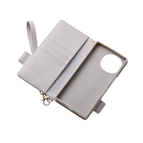 AQUOSR10 ケース ハンドストラップ グレー