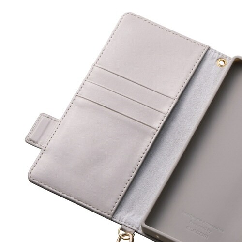 AQUOSR10 ケース ハンドストラップ グレー