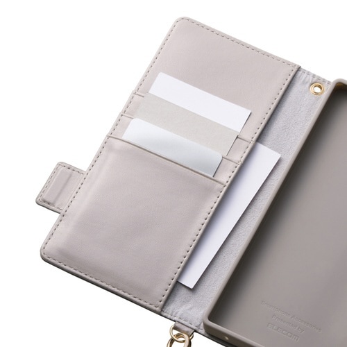 AQUOSR10 ケース ハンドストラップ グレー