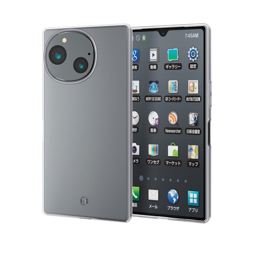 AQUOS R10 ケース ソフト 薄型 クリア