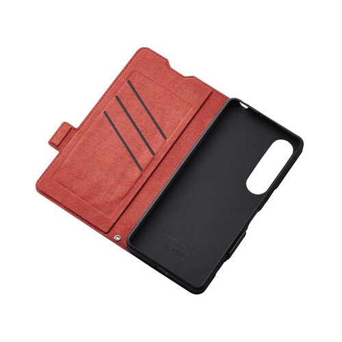 Xperia1VII ケース マグネット ブラック